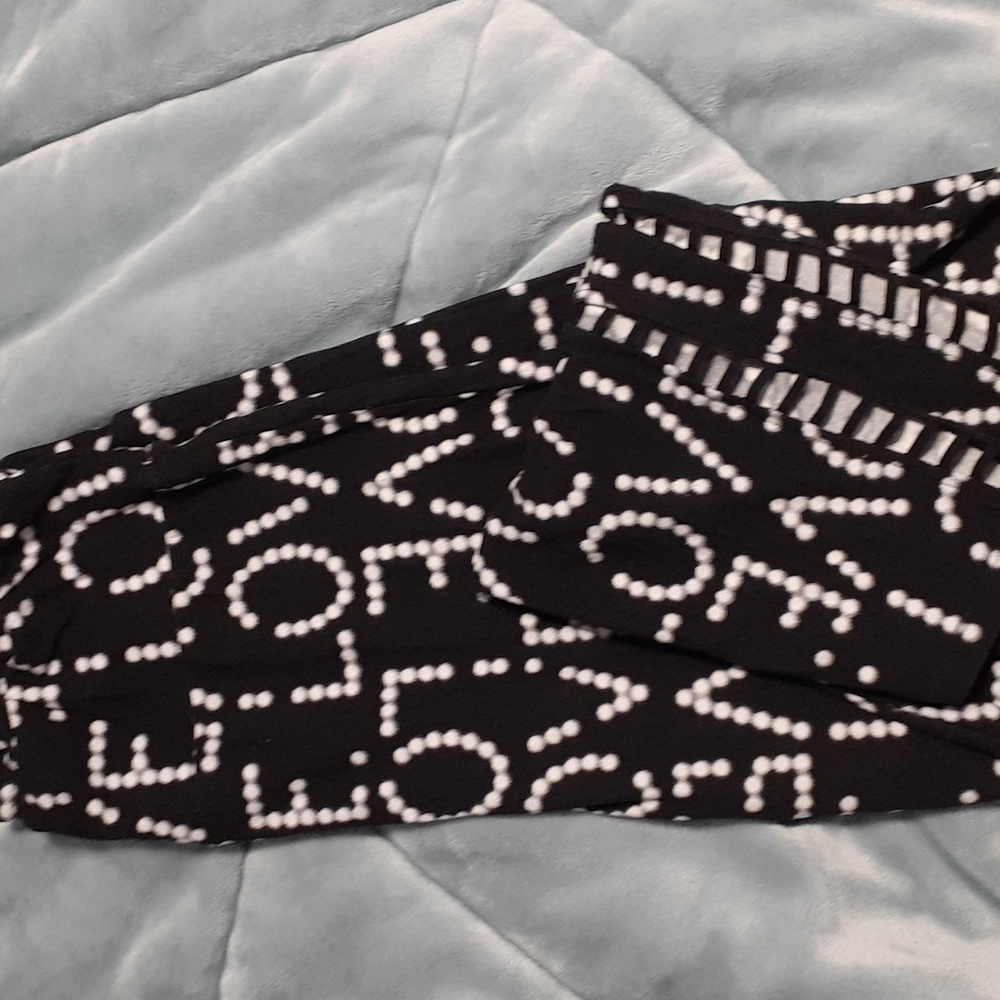 Love Print Leggings